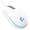 MOUSE GAMING LOGITECH G203 LIGHTSYNC BLANCO OPTICO ALAMBRICO USB ILUMINACION RGB AJUSTABLE 6 BOTONES