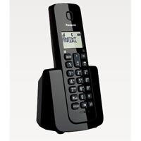 TELEFONO PANASONIC KX-TGB110MEB INALAMBRICO BASICO 20 NUMEROS IDENTIFICADOR DE LLAMADAS, 50 NUMEROS DIRECTORIO LOCALIZADOR DE AURICULAR  (NEGRO)