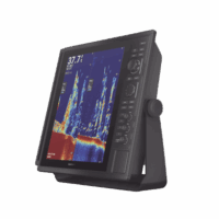 Ecosonda de pesca comercial con salida de 1 kW, trabaja en frecuencia 50/77/200 kHz, Doble canal CHIRP 28-210, SideV?/ClearV?,260/455/800