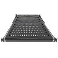 CHAROLA GABINETE 19 INTELLINET,712620, 1U, DESLIZABLE, AJUSTABLE 60-80CM, VENTILADA, 35KG