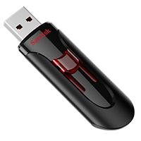 MEMORIA SANDISK 128GB USB 3.0 CRUZER GLIDE Z600 NEGRO C/ROJO SDCZ600-128G-G35