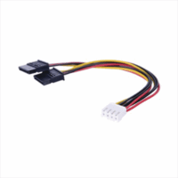 cable doble de corriente sata / compatible con dvr?s epcom y hikvision / 15 cm de longitud 101-502-130