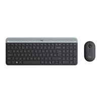 TECLADO/MOUSE LOGITECH MK470 ULTRA DELGADO NEGRO INALAMBRICO USB PC/WINDOWS/SURFACE