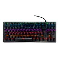 TECLADO MECANICO OCELOT/ALAMBRICO/SWITCH AZUL/PLASTICO/RGB/ NEGRO/ COLORES AJUSTABLES/PLUG PLAY/GAMER