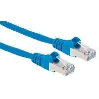 CABLE PATCH,INTELLINET,741477, CAT 6A,  0.9M( 3.0F) S/FTP AZUL