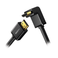 Cable HDMI 2.0  en Angulo de 90?  / 3 m / 4K@60Hz / HDR / 3D / HEC (Canal Ethernet HDMI) / ARC (Canal de Retorno de Audio / CEC / 32 canales de Audio / HDCP 2.2 / Dolby Atmos / 18 Gbps / Blindaje M?ltiple