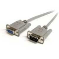CABLE DE 1.8M DE EXTENSI?N DB9 SERIE RS232 EGA MACHO A HEMBRA - EXTENSOR GRIS - STARTECH.COM MOD. MXT100