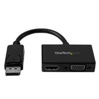 ADAPTADOR DP DE AUDIO/VIDEO PARA VIAJES - CONVERTIDOR DISPLAYPORT A HDMI O VGA COMPATIBLE CON THUNDERBOLT 1920X1200 - STARTECH.COM MOD. DP2HDVGA
