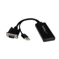 ADAPTADOR VGA A HDMI CON AUDIO Y ALIMENTAción USB ? CONVERTIDOR VGA A HDMI PORT?TIL ? 1080 P - STARTECH.COM MOD. VGA2HDU