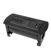 CAJA conexión,MANHATTAN,164832, ENCHUFE/USB/HDMI/VGA, PARA MESA