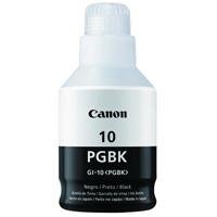 BOTELLA DE TINTA CANON GI-10PGBK NEGRA,RENDIMIENTO 8,300 PAGINAS,COMPATIBLE: G6010,G5010,GM2010