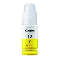 BOTELLA DE TINTA CANON GI-10Y AMARILLO,RENDIMIENTO 7,700 PAGINAS,COMPATIBLE: G6010,G5010,GM2010