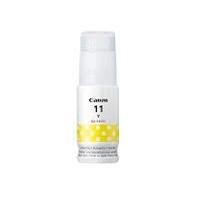 BOTELLA DE TINTA CANON GI-11Y AMARILLO,RENDIMIENTO 7,700 PAGINAS,COMPATIBLE: G3160,G2160.