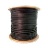 CABLE UTP SAXXON CCA DE 305M/ CATEGORIA 6/ EXTERIOR/ DOBLE FORRO/ COLOR NEGRO