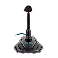 MICROFONO GAMING CON LUZ LED RGB VORTRED BY PERFECT CHOICE NEGRO