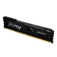 MEMORIA KINGSTON UDIMM DDR4 8GB 3200MHZ FURY BEAST CL16 288PIN 1.35V C/DISIPADOR DE CALOR P/PC/GAMER/ALTO RENDIMIENTO KF432C16BB/8