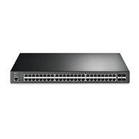 SWITCH TP-LINK TL-SG3452P L2 ADMINISTRABLE DE 52 PUERTOS GIGABIT CON 48 PUERTOS POE 4 RANURAS SFP
