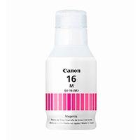 BOTELLA DE TINTA CANON GI-16 MAGENTA,RENDIMIENTO 9,000 PAGINAS,COMPATIBLE: MAXIFY GX7010,MAXIFY GX6010,MAXIFY GX5010