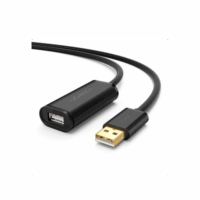 Cable de Extensi?n Activo USB 2.0 / 5 Metros / Macho-Hembra / Booster individual FE1.1S incorporado / Velocidad de hasta 480 Mbps / Ideal para impresoras, consolas , Webcam, etc.