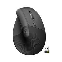 MOUSE LOGITECH LIFT VERTICAL ERGO GRAFITO OPTICO MULTI DISPOSITIVOS USB LOGI BOLT Y BLUETOOTH PARA PC/APPLE MACOS 10.15 O POSTERIORES Y WINDOWS? 10, 11, O POSTERIORES