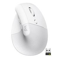 MOUSE LOGITECH LIFT VERTICAL ERGO OFF WHITE OPTICO MULTI DISPOSITIVOS USB LOGI BOLT Y BLUETOOTH PARA PC/APPLE MACOS 10.15 O POSTERIORES Y WINDOWS? 10, 11, O POSTERIORES