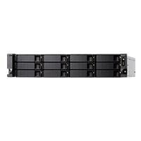NAS QNAP TS-H1886XU-RP-R2-D1622-32G/FUENTE REDUNDANTE/ 18 BAHIAS (12 SATA DE 3,5 + 6 SATA DE 2,5) /RACK 2U/NUCLEO CU?DRUPLE 2.6 GHZ/32GB DDR4 HASTA 128 GB/4 PTO 2,5 GBE /2 PTO SFP+ 10 GBE/ USB 3.2