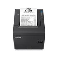 MINIPRINTER EPSON TM-T88VII, TERMICA, 80 MM O 58 MM, SERIAL, USB, ETHERNET RECIBO /AUTOCORTADOR, NEGRA