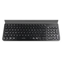 TECLADO ACTECK INSPIRE COMP TI695 / INALAMBRICO / DUAL / MULTIDISPOSITIVO / ESPA?OL / 97 TECLAS / NEGRO  / AC-934206