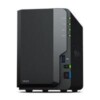 NAS SYNOLOGY DS223 /2 BAHIAS NUCLEO CU?DRUPLE 1.7 GHZ /2GB DDR4/ LAN GIGABIT X1/USB 3.2 X3/SATA/HOT-SWAP/ SIN DISCOS/ REALTEK RTD1619B/HASTA 36 TB