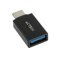 ADAPTADOR ACTECK SHIFT PLUS AU210 / USB C - USB A / NEGRO / AC-934817