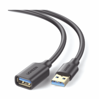 Cable Extensor USB 3.0 / 1 Metro / Macho-Hembra / 5 Gbps / Ultra Durabilidad / N?cleo de cobre esta?ado 28/22 AWG / Blindaje interior m?ltiple / Ideal para teclado, mouse , etc.