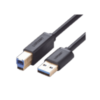 Cable USB-A 3.0 macho a USB-B macho / Ideal para Impresora, Esc?ner, Pianos, Barras de sonido, etc. / Plug & Play / Compatibilidad Universal / 2 metros