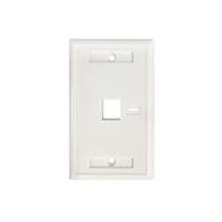 TAPA FACEPLATE , INTELLINET, 772389, BLANCO 1 PERF. ETIQUETA