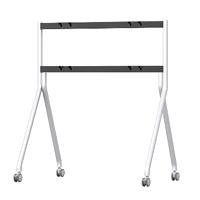 WHITE ROLLING STAND PARA HUAWEI IDEAHUB 65/75/86 INCHES