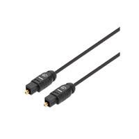 CABLE AUDIO,MANHATTAN,356084, TOSLINK S/PDIF M-M 3.0M NEGRO