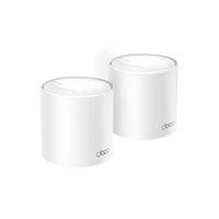ROUTER | TP-LINK | DECO X10 (2-PACK) | MESH | WIFI 6 | AX1500 | 2 PUERTOS GIGABIT | CONECTA HASTA 120 DISPOSITIVOS