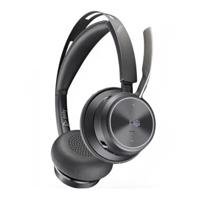 DIADEMA POLY HP 77Y85AA VOYAGER FOCUS 2 UC/ VERSION MICROSOFT TEAMS BLUETOOTH DONGLE USB-A CONEXION DE HASTA 2 DISPOSITIVOS ESTEREO HASTA19 H DE CONVERSACION ALCANCE HASTA 50 M SIN BASE DE CARGA