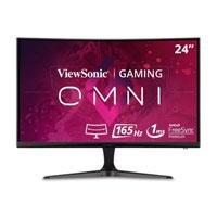 MONITOR LED VIEWSONIC GAMER 24 PULGADAS / FULL HD 1920X1080P / HDMI / DISPLAY PORT/ FREESYNC / CURVO 1500R / 165 HZ / 1 MS /BOCINAS INTEGRADAS/ 3 A?OS DE GARANTIA