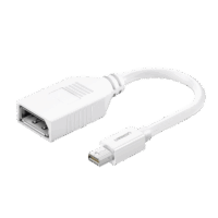 Cable mini DP macho a DP hembra