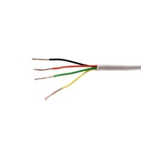Bobina de 305 Metros /  Cable de Cobre / 4x22 AWG / Tipo CM-CL2 / Para Interior / Color Blanco / Para Aplicaciones de Alarmas de Intrusi?n y Automatización