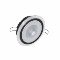 Posicionable luz led marina Mirage, emite luz color blanco c?lido de 480 l?menes, para uso interior y exterior con grado de protección IP67.