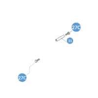 Paquete de bujes y tornillos - FL180 G12000 G4000 G6000 (10 piezas)