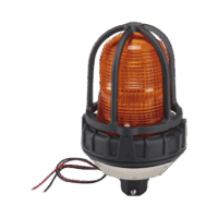 Luz Estroboscópica para ubicaciónes peligrosas,  montaje tipo tubo, 12-24 VCD, color ?mbar