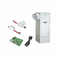 Kit de Barrera Vehicular 1601 de Uso CONTINUO Con M?stil de Aluminio 4 Metros / Incluye Sensor de Masa y Loop.