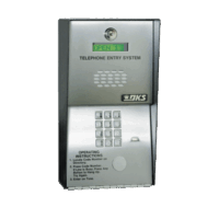 Audioportero Telef?nico DKS Para 600 n?meros Telef?nicos / Control Para 2 Puertas / Gabinete Para Sobreponer/ Marcación a 16 Digitos / Linea Análoga o Digital