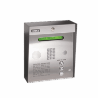 Control de acceso /Gabinete para sobreponer / 2 puertas / 3000 n?meros telef?nicos / 11 digitos / Directorio en pantalla / Linea Análoga o digital / Expandible a 16 puertas / Programable por PC