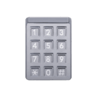 Teclado iluminado para porteros telef?nicos DKS / Compatible con porteros 1802-090
