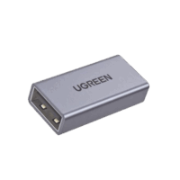 Adaptador USB-A hembra a USB-A hembra / USB 3.0 / Velocidades de Transferencia de Datos de hasta 5 Gbps / Carcasa de Aluminio / Compacto y Port?til / Plug & Play / Compatible con versiones anteriores de USB.