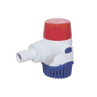 Bomba sumergible de achique de 800 galones por hora a 12 Volts de corriente directa.