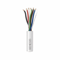 Bobina de 305 Metros / Cable de Cobre / 6x22 AWG / Tipo CMR-CL3R / Para Interior / Para Aplicaciones de Control de Acceso / Alarmas de Intrusi?n / Automatización / Interfonos y TV Porteros
